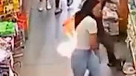 רגע הפיצוץ של הטלפון הנייד בכיס, צילום: מתוך חשבון האינסטגרם של nypost@